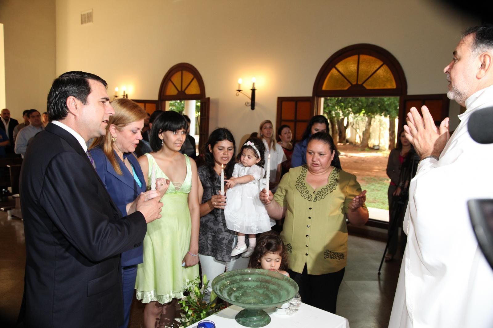 Bautismo en Mburuvicha Róga Nacionales ABC Color