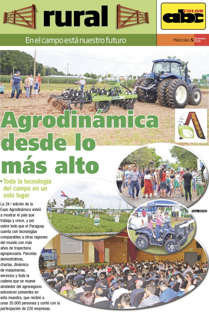 Abc Rural Agrodinámica desde lo más alto - ABC Rural - ABC Color