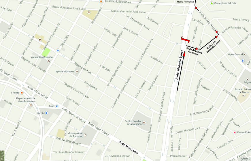 Madame Lynch, cerrada este domingo Nacionales ABC Color