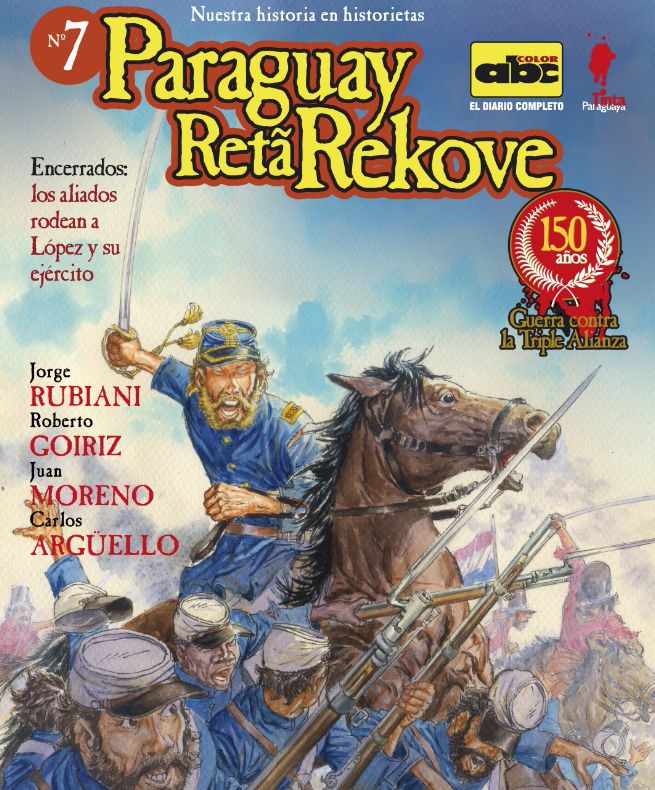 La fortaleza de Humaitá y otros temas, en historieta Artes y