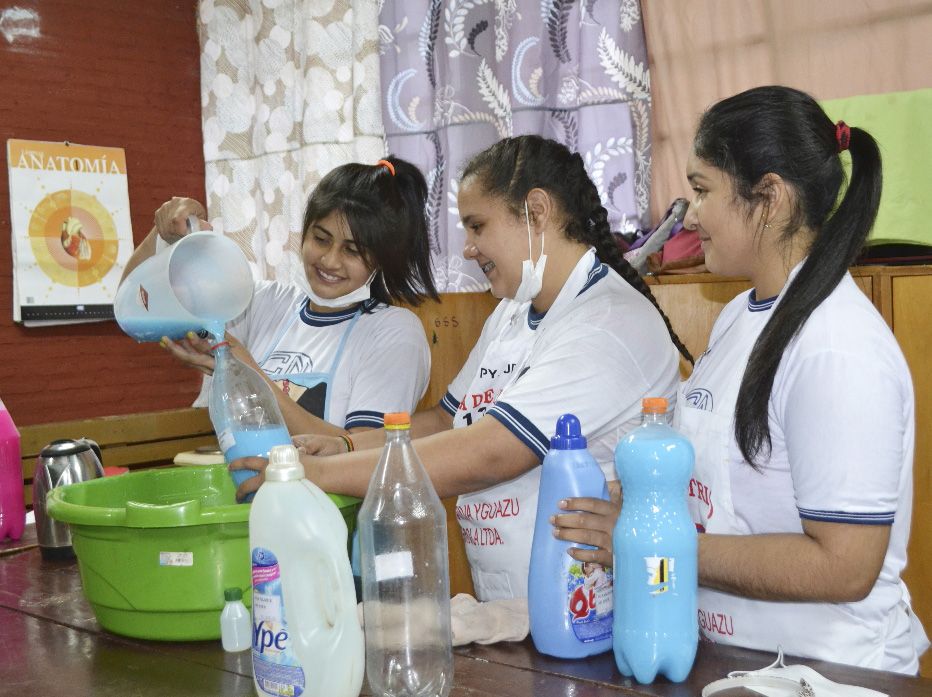 Proyecto Escolar Elaboracion De Productos De Limpieza