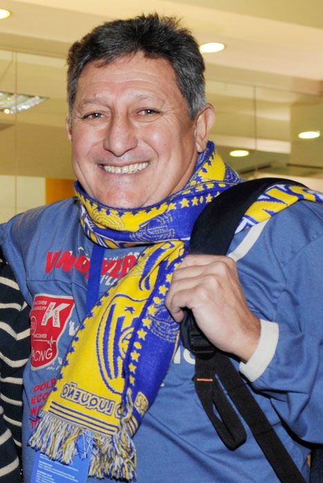 Romerito, en el sorteo Deportes ABC Color