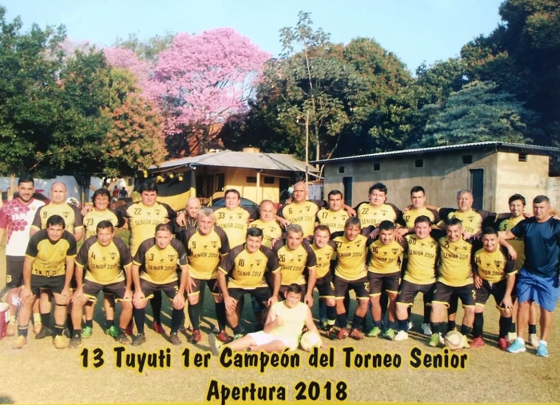 El 13 Tuyutí capiateño, campeón sénior Fútbol ABC Color