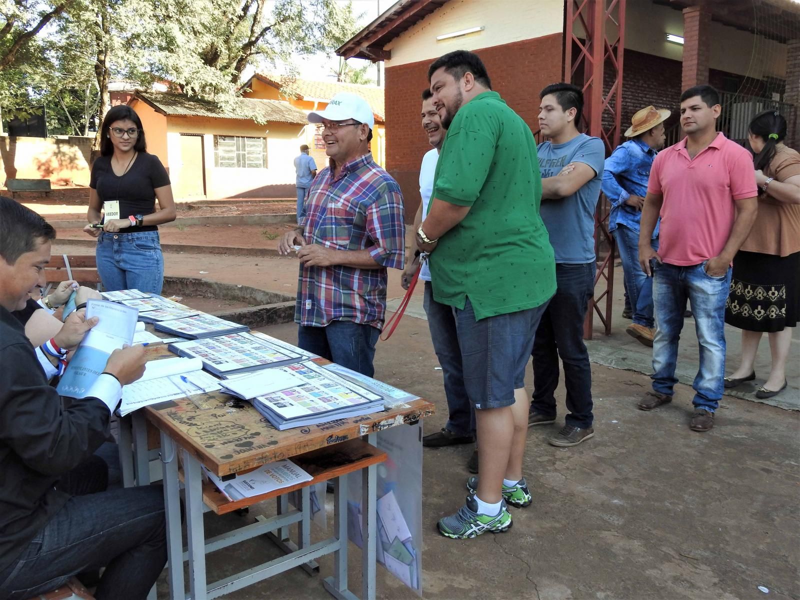 Votación tranquila en Salto del Guairá Nacionales ABC Color