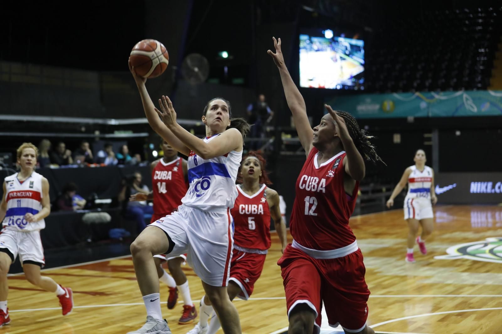 Paraguay hace historia en el baloncesto al derrotar a Cuba - Galerías