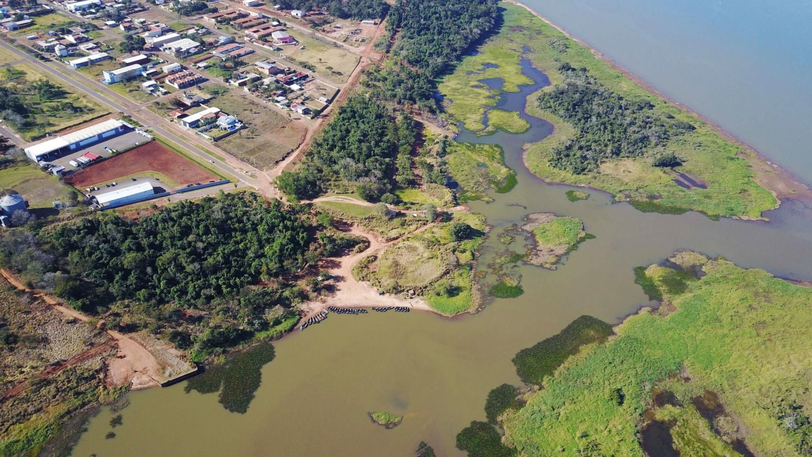 Construcción de costanera de Salto del Guairá se encuentra paralizada ...