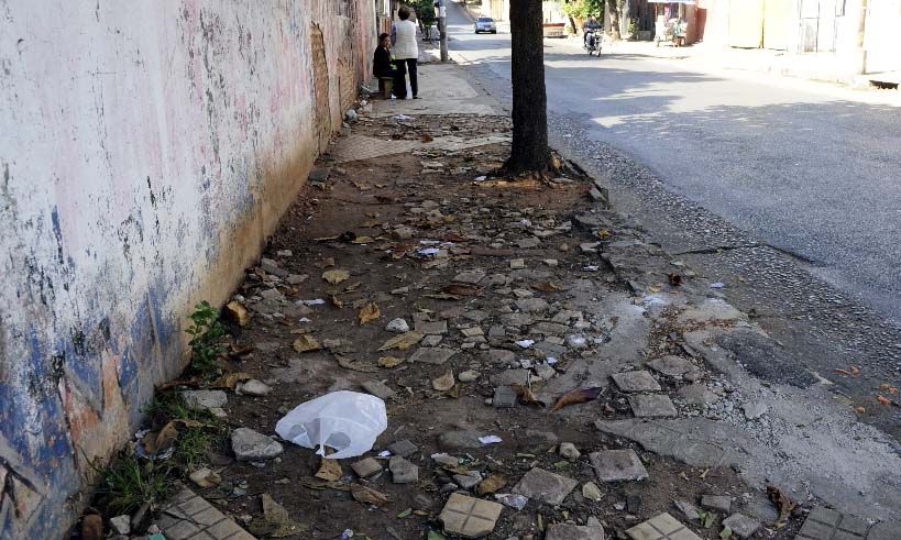 Sanciones más severas para veredas en mal estado - Nacionales - ABC Color